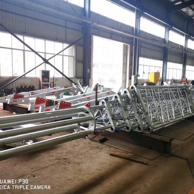 Telescopic Tubular Galvanized Steel Self Supporting 15 20 25M 5G 4G Wifi Outdoor Communication Tower