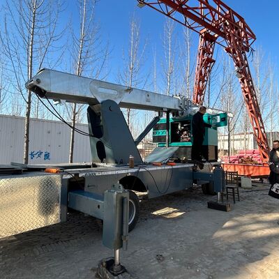 Telescopic Galvanized Steel Lighting + Communication 15 20 25M 5G 4G Wifi Mobile Emergency Tower