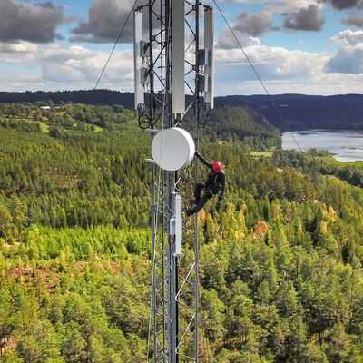 Guyed Wire Tower constructed from steel grades ensuring high impact strength KV values at various temperatures outdoor