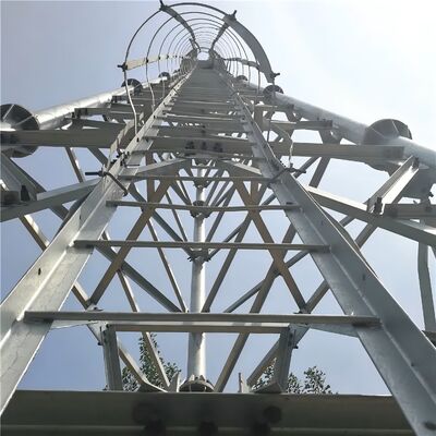 Versatile Design 3 Legged Tubular Steel Tower Suitable for Multiple Applications Including Antenna and Lighting Support