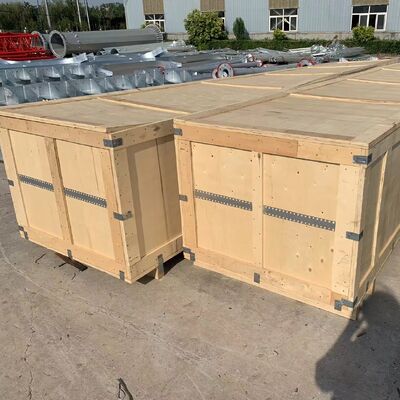 10m-30m Quick-Assembly Collapsible Guyed Wire Tower for Disaster Relief Reserve Emergency Communication