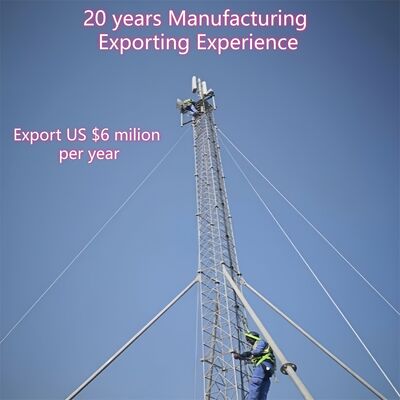 10m-30m Quick-Assembly Collapsible Guyed Wire Tower for Disaster Relief Reserve Emergency Communication