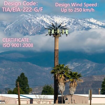 13 19 25M Park Area Bionic  Tree Camouflaged Steel Self Supporting Outdoor 5G 4G Satellite Telecom Tower