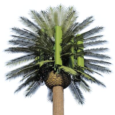 15 21 27M Scenic Zone Bionic  Tree Camouflaged Galvanized Steel Outdoor 5G 4G Wifi Communication Tower