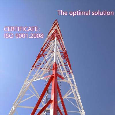 10 16 22 28M Lightweight 3 Legged Angular Steel Galvanized Self Supporting Outdoor 5G 4G Wifi Rural Telecom Tower