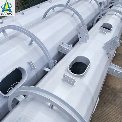 14 20 26M Compact Size Monopole Galvanized Steel Self Supporting Outdoor 5G 4G Satellite Small Area Telecom Tower