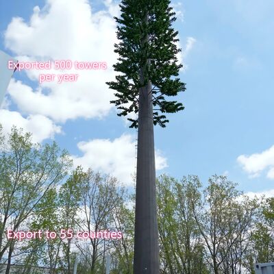 Bionic Tree Tower modular construction customizable height and species matching local flora for aesthetic infrastructure
