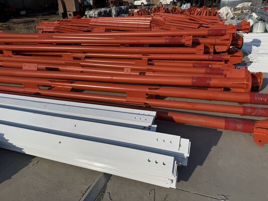 19 27 35M Heavy Duty Galvanized 3 Legged Tubular Steel Tower Telecom Mast for Outdoor 5G 4G Microwave Communication and Monitoring