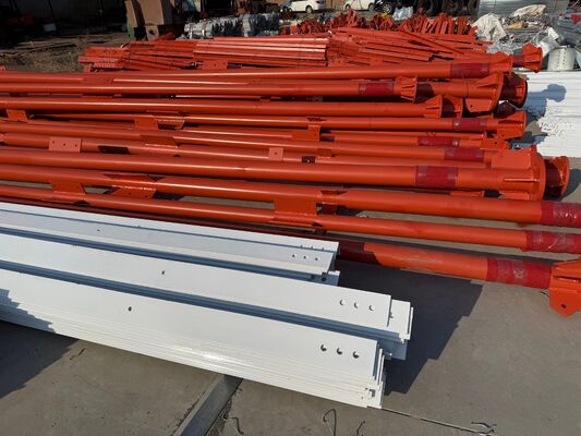30M 3 Legged Tubular Steel Tower Engineered for Telecom Microwave Monitoring Observation and Security Applications