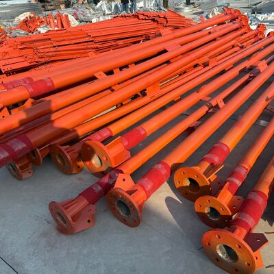 45M Heavy Duty 3 Legged Tubular Steel Tower with High Impact Strength Suitable for Telecom Microwave and Security Towers