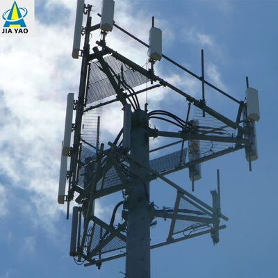 20M 30M Monopole OEM ODM Customizable Telecommunication Tower Full Height Material Design Service