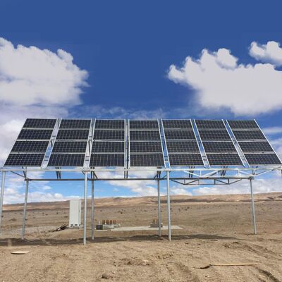 20M 30M Solar Panel Integrated Monopole Tower Energy Saving For Urban 5G Small Cell