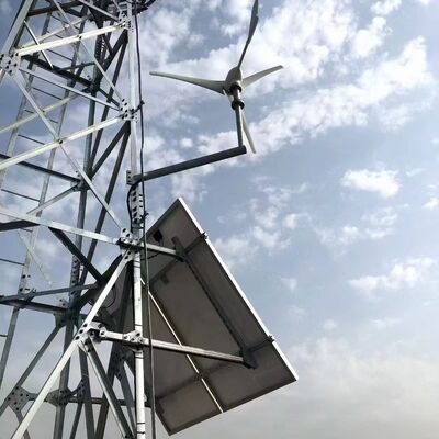 Renewable Energy Compatible Communication Tower For Wind Farm Solar Park Monitoring