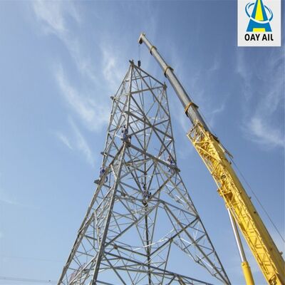 Renewable Energy Compatible Communication Tower For Wind Farm Solar Park Monitoring