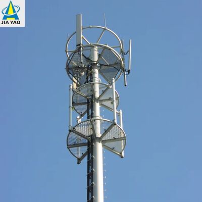 20M 30M Monopole Edge Computing Supported Communication Tower Speed Data Processing For Smart City