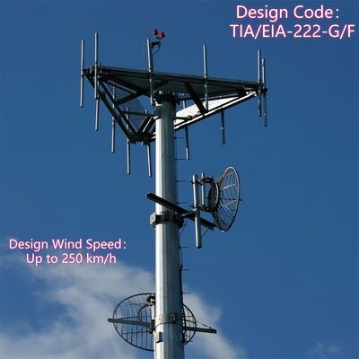 30M Heavy-Duty Weathering Steel Tower for Superior Signal Performance