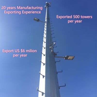 30M Heavy-Duty Weathering Steel Tower for Superior Signal Performance