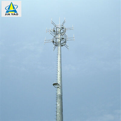 12 20 32 Meter Conical Steel Monopole Tower Slim Profile For Residential Subdivision