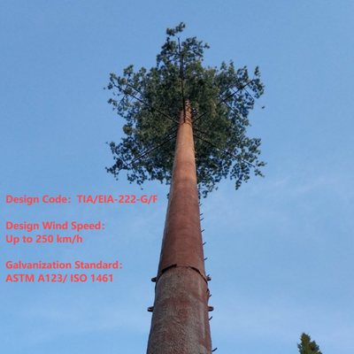 18 27 35Meter Camouflaged Palm Tree Telecom Tower For Resort Hotel Landscape