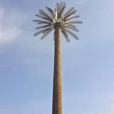 32M Realistic Bionic Tree Monopole Tower For Residential Community Telecom