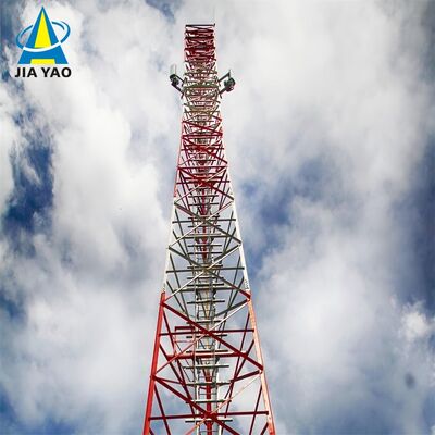 35 48 53M Q355 Steel 3 Legged Angle Steel Tower Low Foundation Cost For Village 5G Coverage