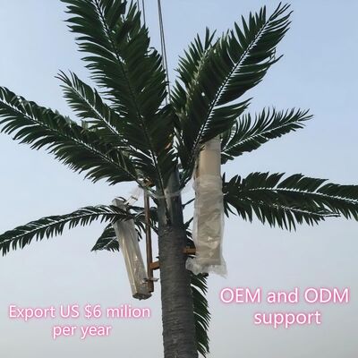 35M Environmental-Friendly Bionic Pine Tree Camouflage Communication Tower Scenic Area Signal Coverage 30-Year Lifetime Hot-DIP Galvanized Steel Structure