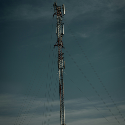 42M Cost-Effective Lightweight Guyed Wire Steel Lattice Tower for Rural Telecommunication and FM Radio Transmission with Fast On-Site