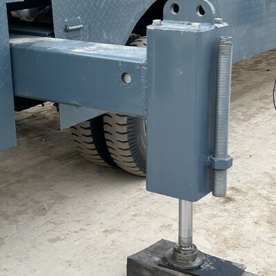 12m - 25m Portable Telescopic Steel Mast Tower for Mobile Base Station and Temporary Event Surveillance with Electric Lifting System and Fast Deployment Base
