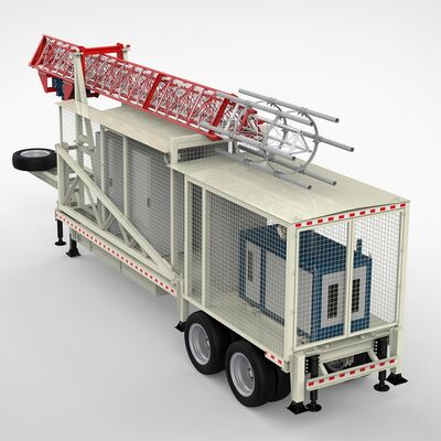 Portable Mobile Telescopic Steel Tower Galvanized Pneumatic Mast Tower for Emergency Communication Rapid Deployment Surveillance Camera Support Site