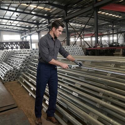 20m-60m 3 Legged Tubular Steel Lattice Communication Tower for 5G Base Station