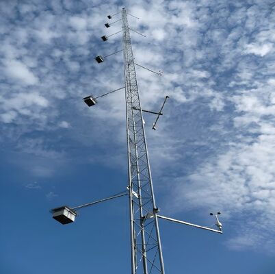 10m-200M Hot-dip Galvanized Telescopic Wind Measurement Observation Tower