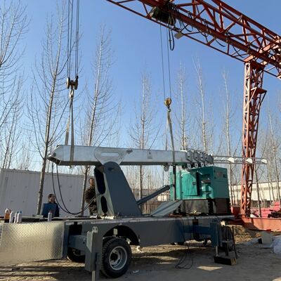 Hot Dip Galvanized Mobile Emergency Communication Tower Trailer Telescopic Mast Lattice Tower for Rapid Deployment Base Station