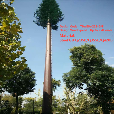 5 10 15 20 25 30 35 40 45 50 55 60 M Meters Radio Microwave Antenna Mast Telecom Disguised Cell Phone Towers Bionic Tree Tower