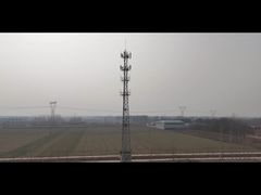Galvanized 3 Legged Tubular Steel Tower